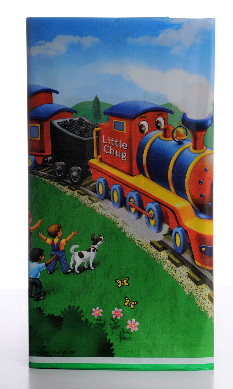 Little Chug Plastic Table Cover