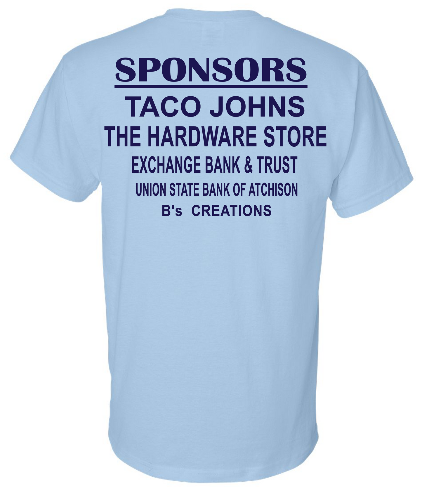 Members Youth 40th Celebration Light Blue Tee