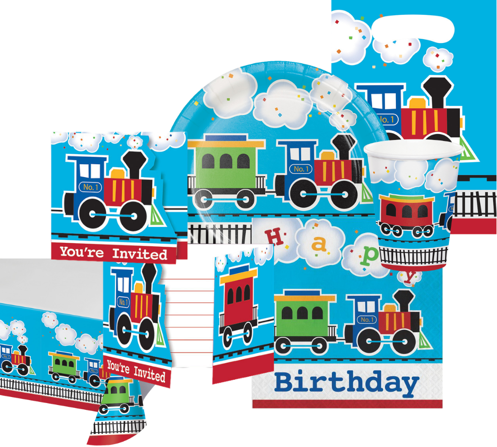 All Aboard Hopper Train Party Bundle