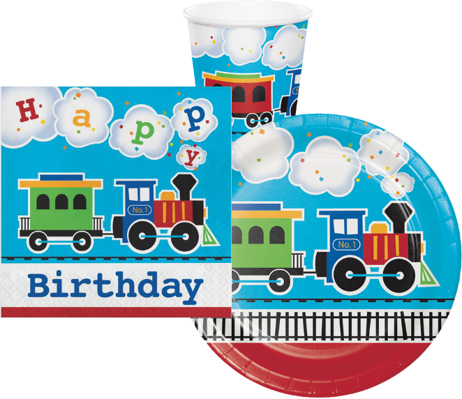 All Aboard Caboose Train Party Bundle