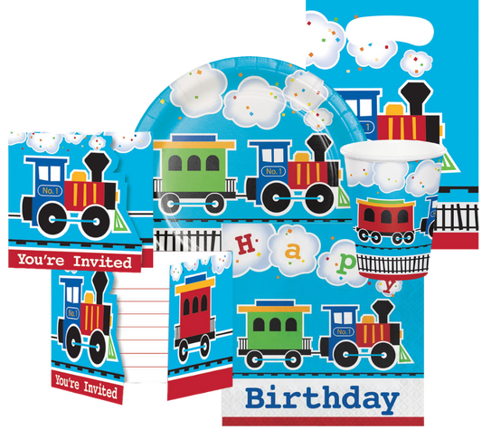 All Aboard Tanker Train Party Bundle