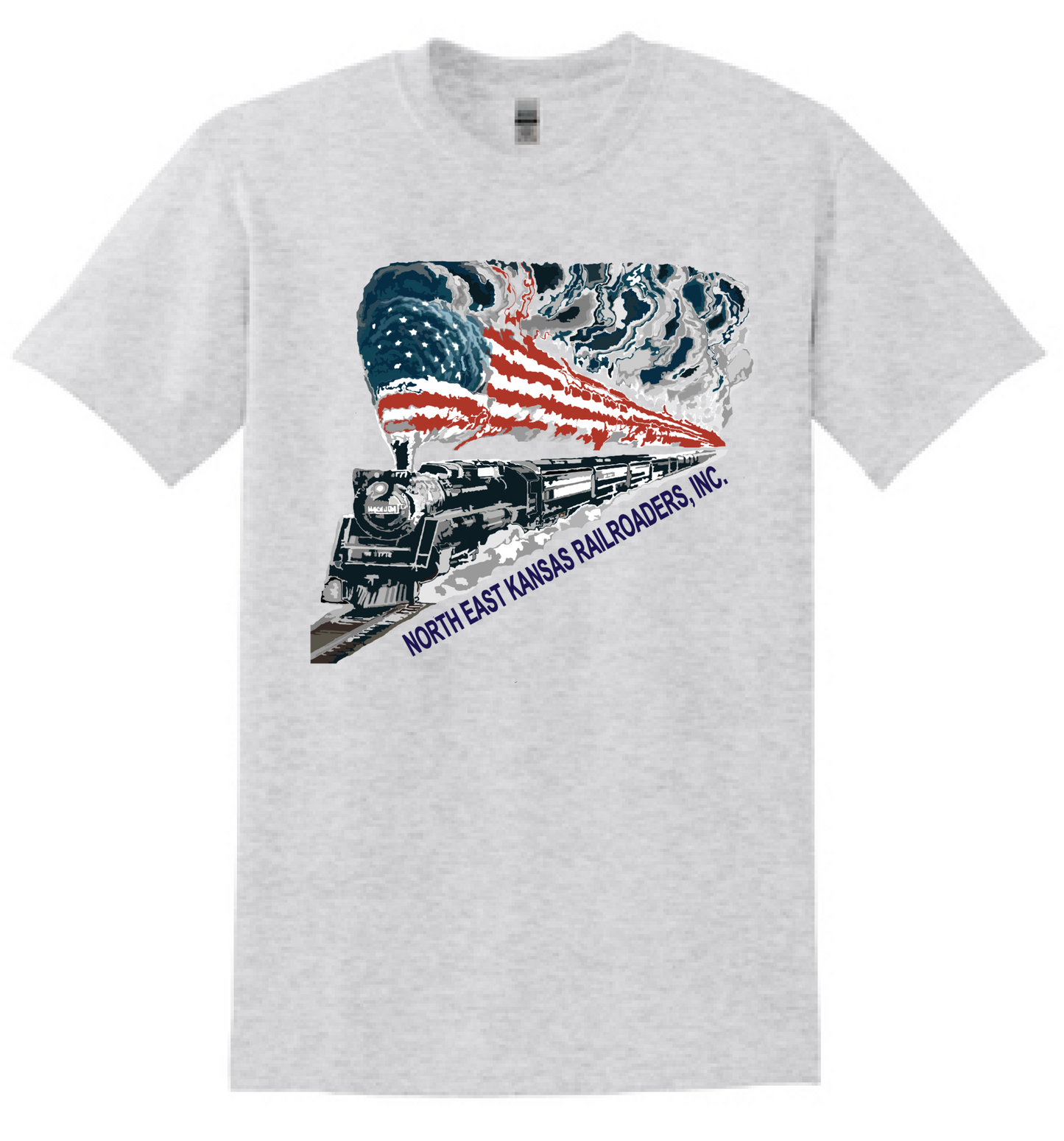 NEKRR Patriot Train T-Shirt