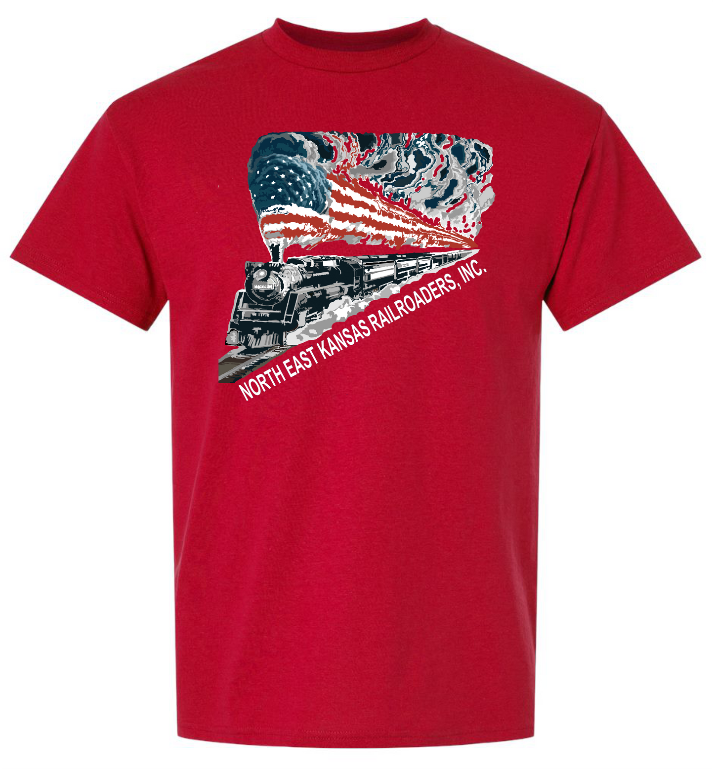 NEKRR Patriot Train T-Shirt