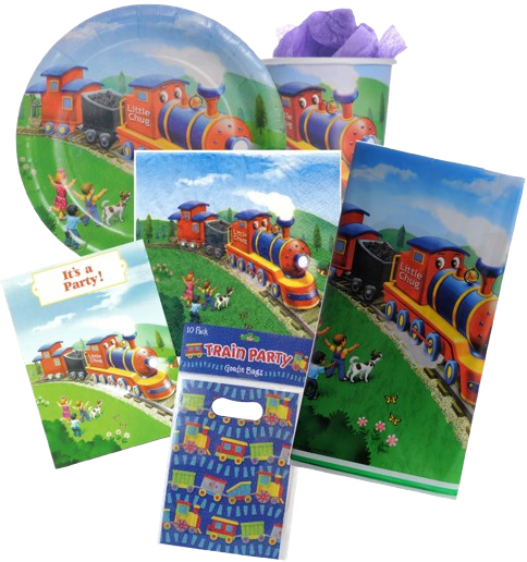 Little Chug Hopper Train Party Bundle