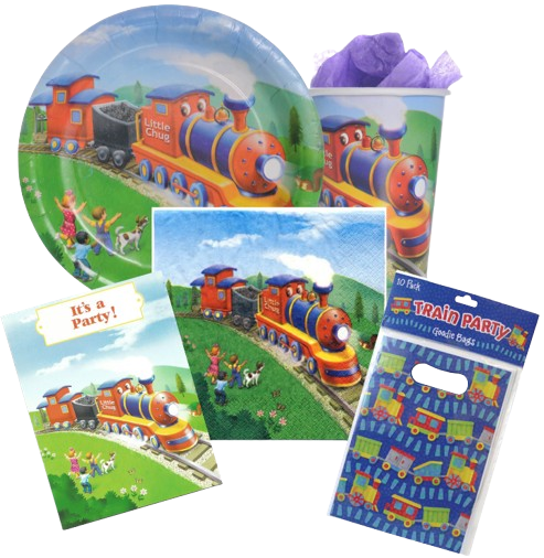 Little Chug Tanker Train Party Bundle