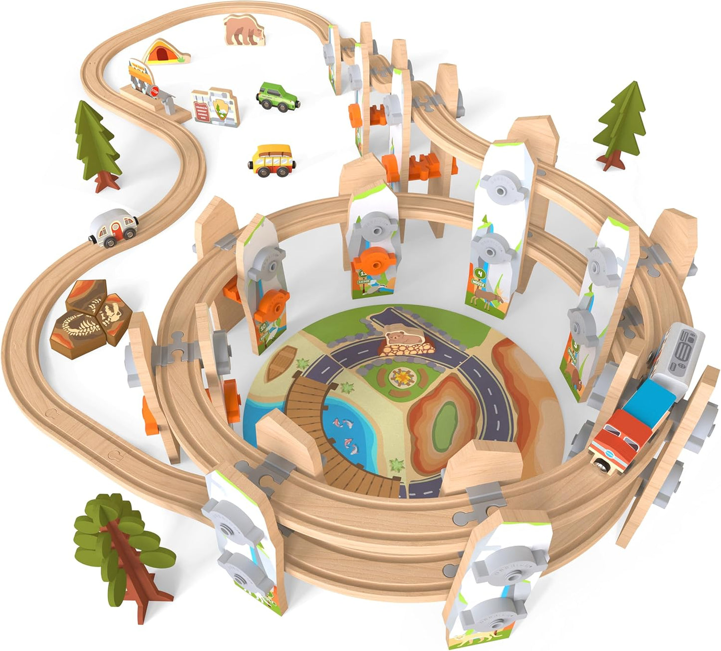 ORBRIUM® Toys National Park Mountain Spiral Adventure Set