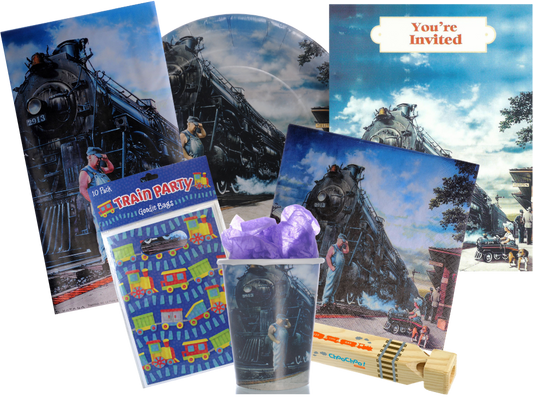 Whistle Stop Box Car Train Party Bundle